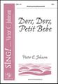 Dors, Dors Petit Bebe SSA choral sheet music cover